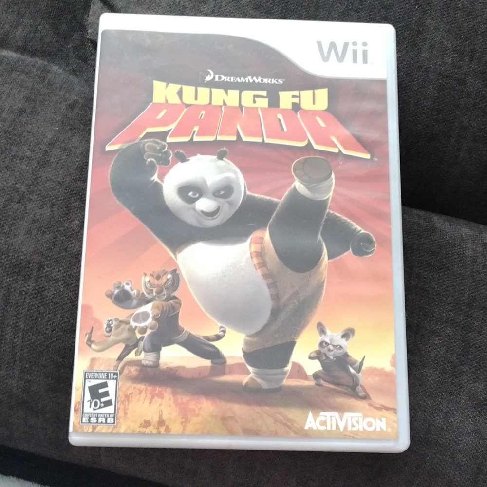 Kung Fu panda Nintendo Wii game